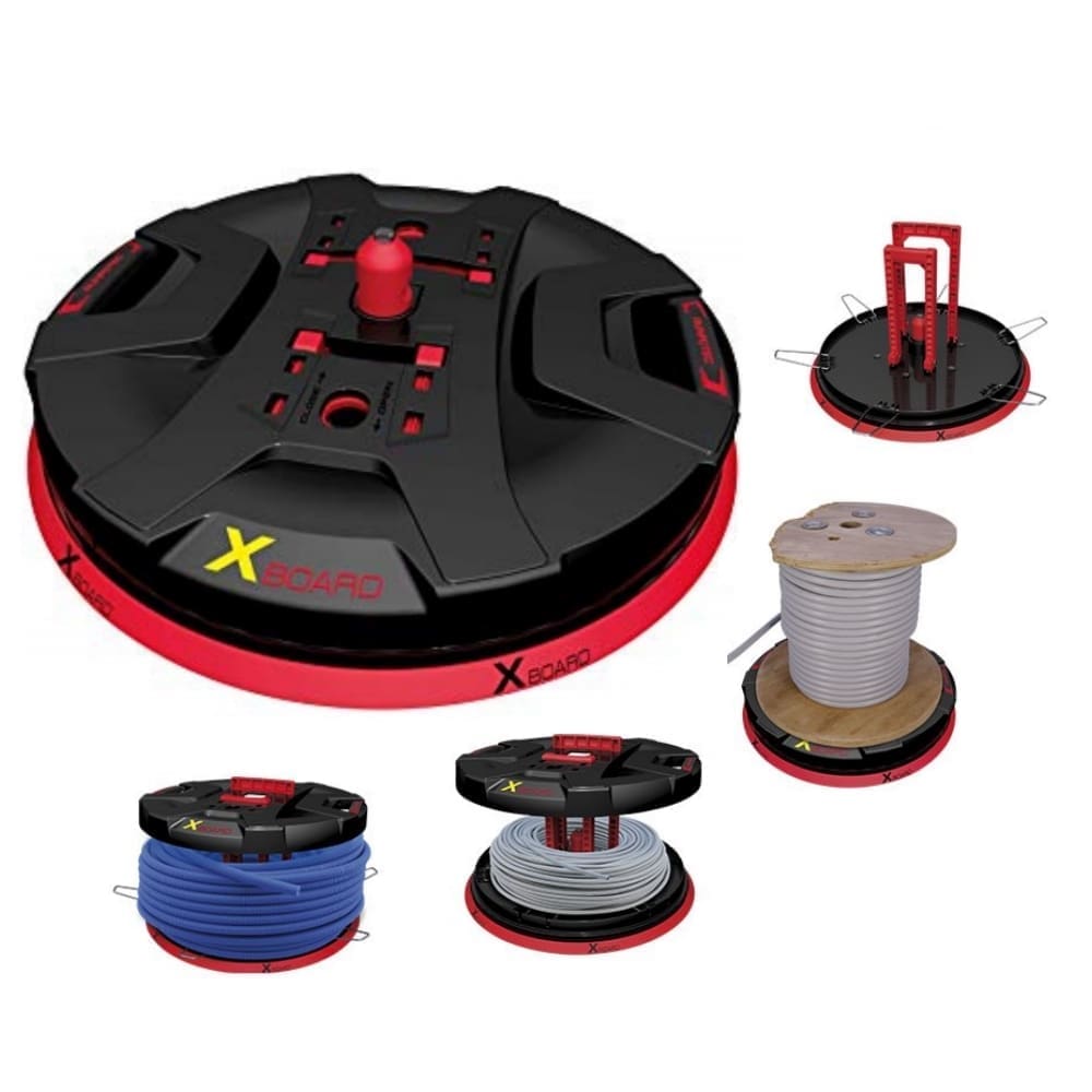 Runpotec XB500 Universal Cable Drum Winder/Dewinder 500mm - main product image|Runpotec XB500 Universal Cable Drum Winder/Dewinder 500mm - product view 2